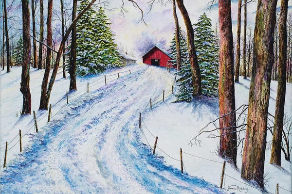 Winter: Winter's Glow by James Redding