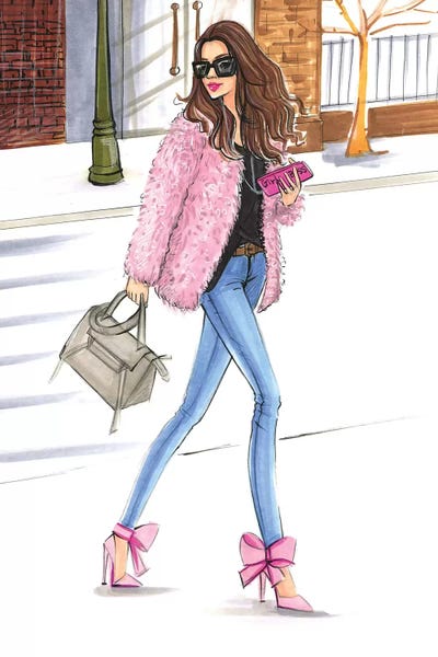 Black & Pink: Pink Fashionistas by Rongrong DeVoe