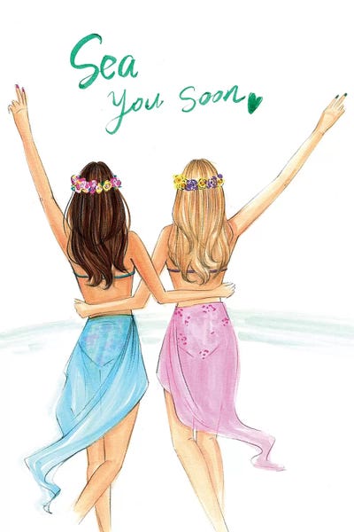 Women's Swimsuits: Sea You Soon! by Rongrong DeVoe