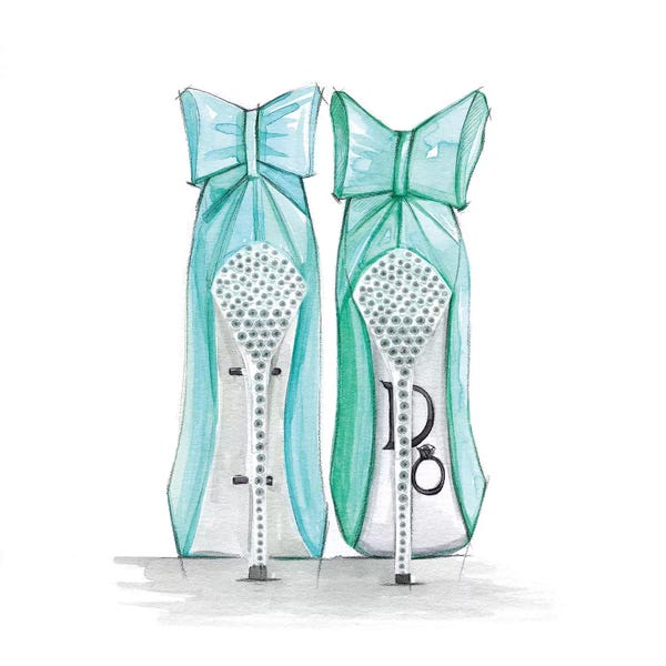 Asian Artists: Tiffany Shoes by Rongrong DeVoe