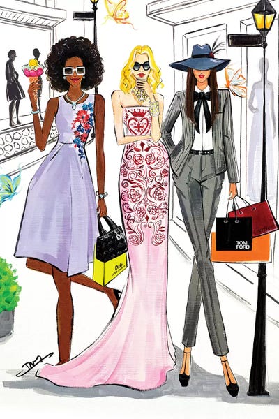 Shopping: Shopping Day by Rongrong DeVoe