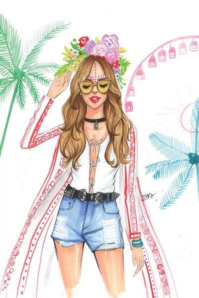 Fashion Illustrations: Festival by Rongrong DeVoe