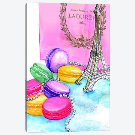 Afternoon In Paris Canvas Print #RDE15} by Rongrong DeVoe Art Print