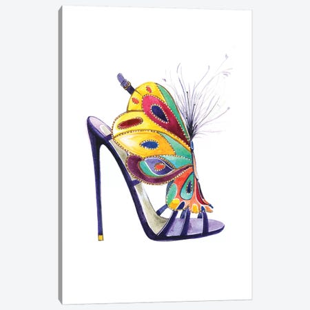 Butterfly Shoes By Brian Atwood Canvas Print #RDE160} by Rongrong DeVoe Canvas Wall Art