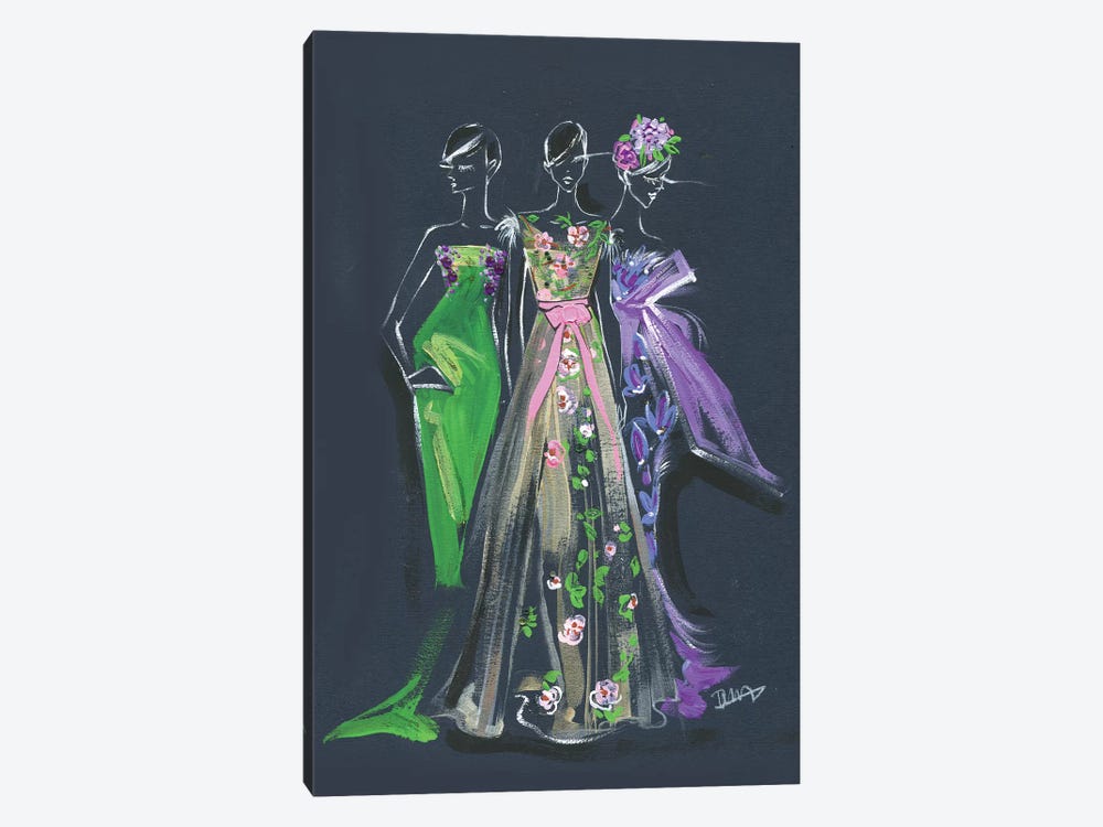 Marchesa Spring Gown by Rongrong DeVoe 1-piece Canvas Art