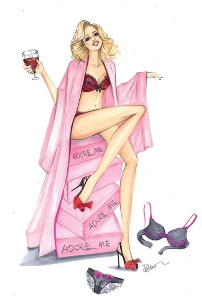 Pin-Ups: Saturday Night by Rongrong DeVoe