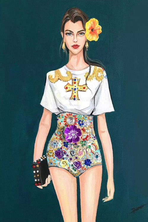 D&G Gal by Rongrong DeVoe wall art