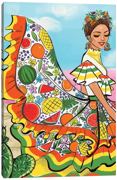 Mexico Canvas Art Print - Rongrong DeVoe