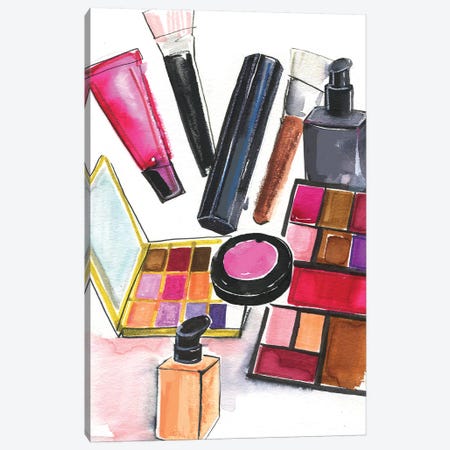 NARS And MAC Cosmetics Canvas Print #RDE190} by Rongrong DeVoe Canvas Art Print