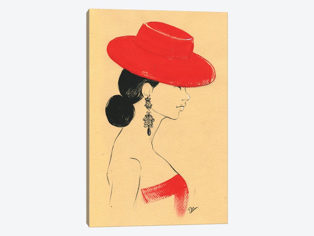 Ralph Lauren Red by Rongrong DeVoe 1-piece Art Print