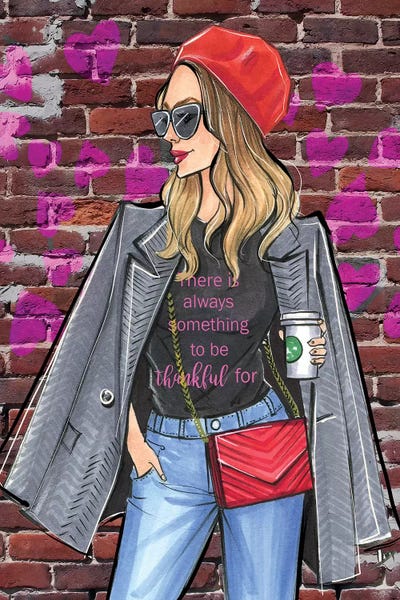 There Is Always Something To Be Thankful For by Rongrong DeVoe art print
