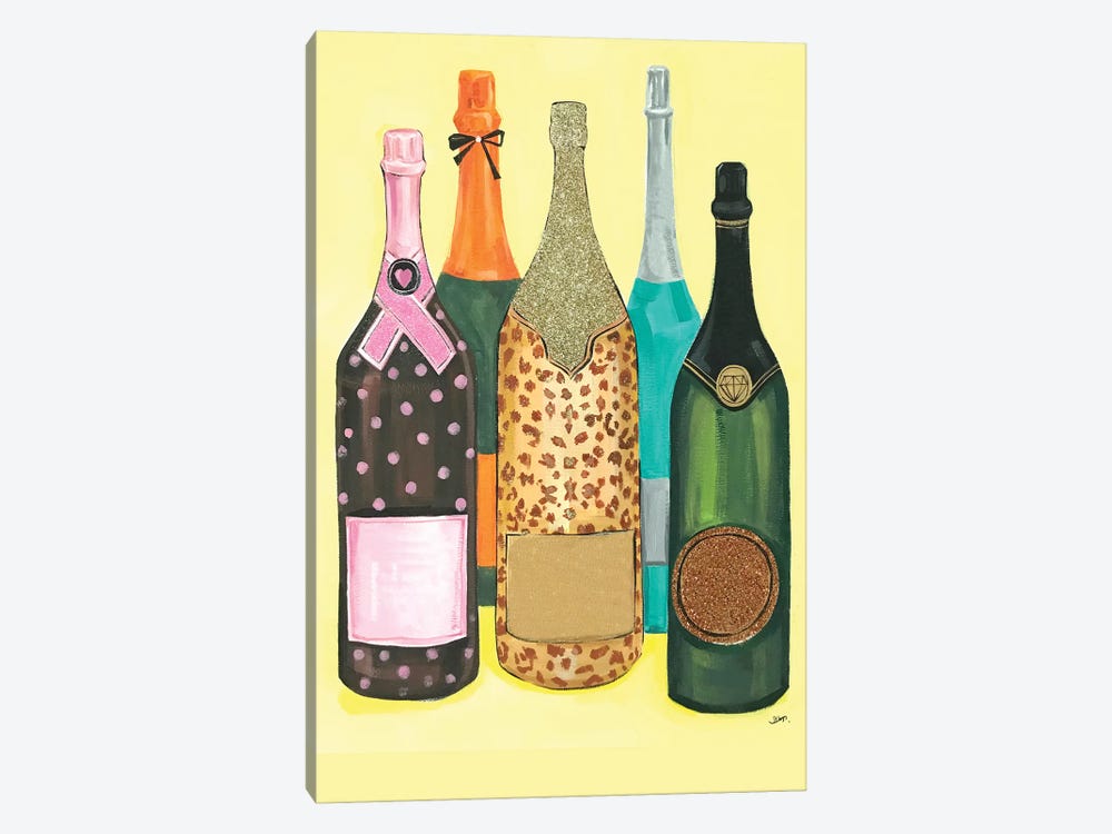 Champagne Without Logo by Rongrong DeVoe 1-piece Canvas Art Print
