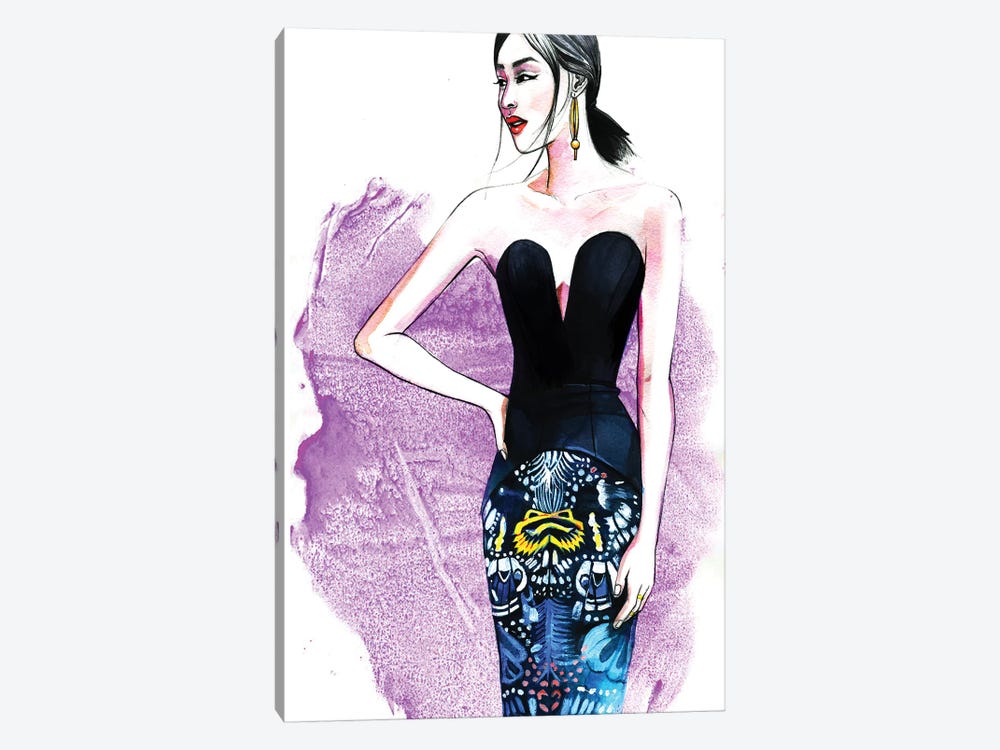 Fashion Blogger III by Rongrong DeVoe 1-piece Canvas Artwork