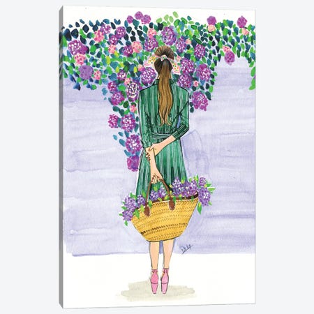 Lilac Season Canvas Print #RDE216} by Rongrong DeVoe Art Print