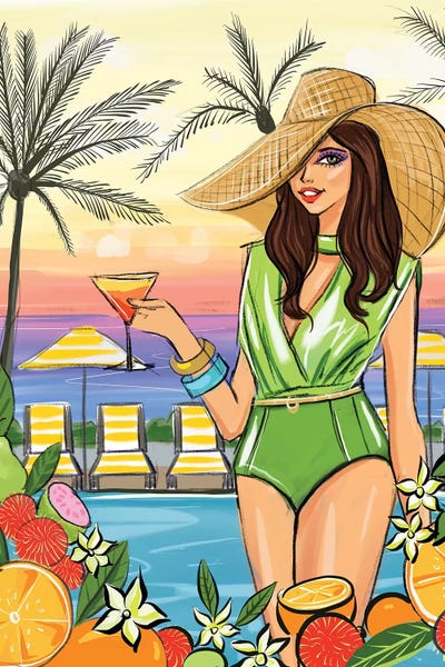 Hats: Miami Cocktail Night by Rongrong DeVoe