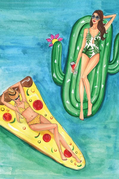 Women's Swimsuits: Pool Time by Rongrong DeVoe