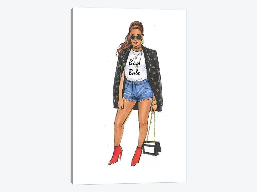 Boss Babe - Beyonce by Rongrong DeVoe 1-piece Canvas Artwork