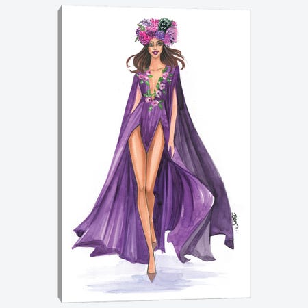 Michael Costello SS17 Collection Canvas Print #RDE262} by Rongrong DeVoe Canvas Print