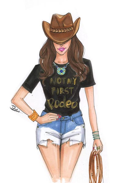 Advocacy Art: Not My First Rodeo by Rongrong DeVoe