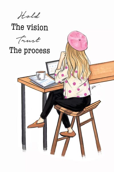 Women's Empowerment: Hold The Vision by Rongrong DeVoe