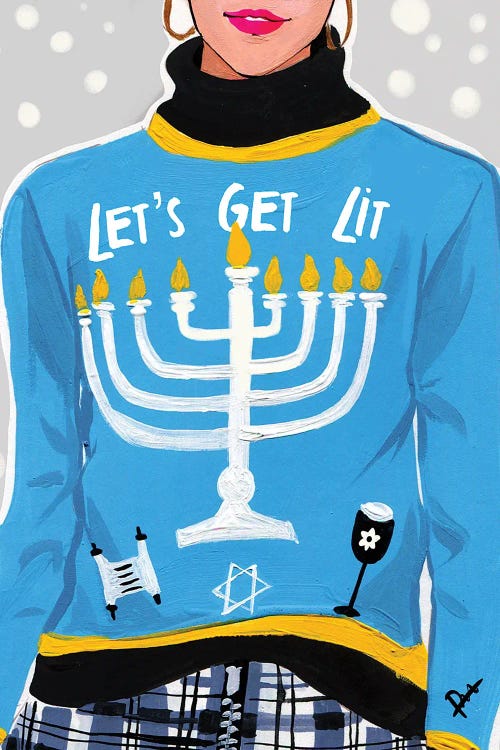Let's Get Lit by Rongrong DeVoe wall art