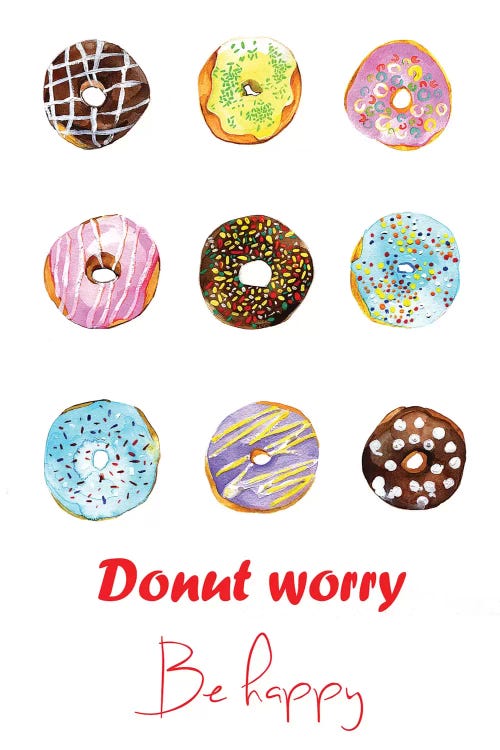 Donut Worry Be Happy