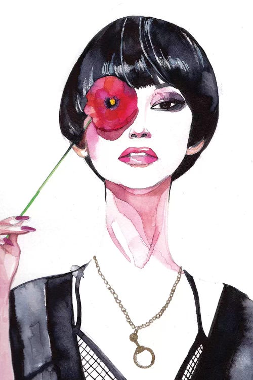 Flower Girl  by Rongrong DeVoe wall art