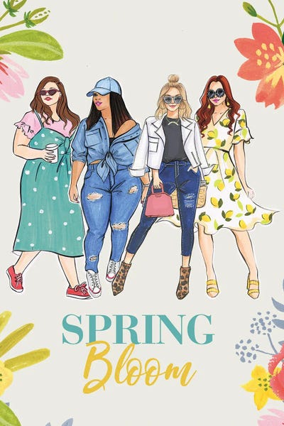 Spring Bloom by Rongrong DeVoe metal wall art