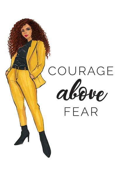 Courage: Courage Above Fear by Rongrong DeVoe
