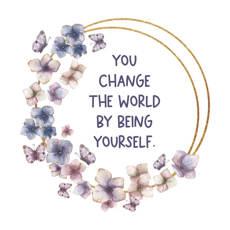 Change The World by Rongrong DeVoe wall art