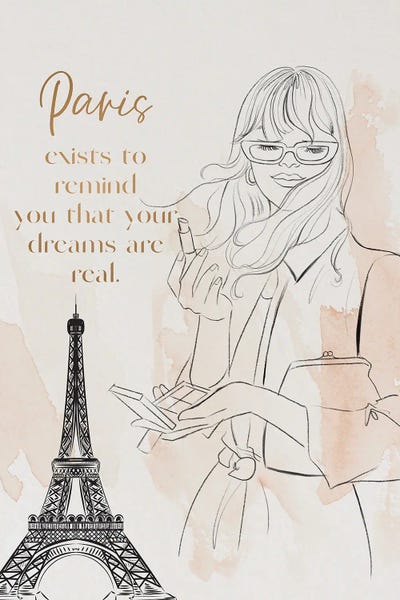 Traveling: Paris Exists by Rongrong DeVoe