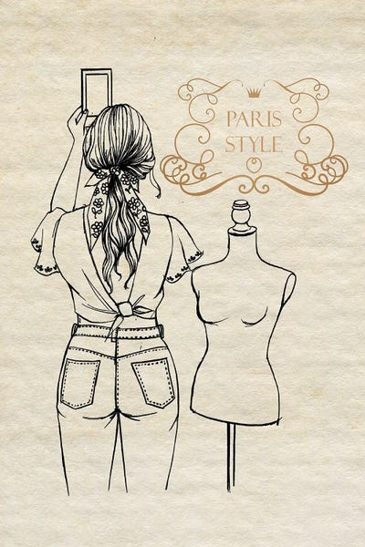 Paris Typography: Paris Style by Rongrong DeVoe