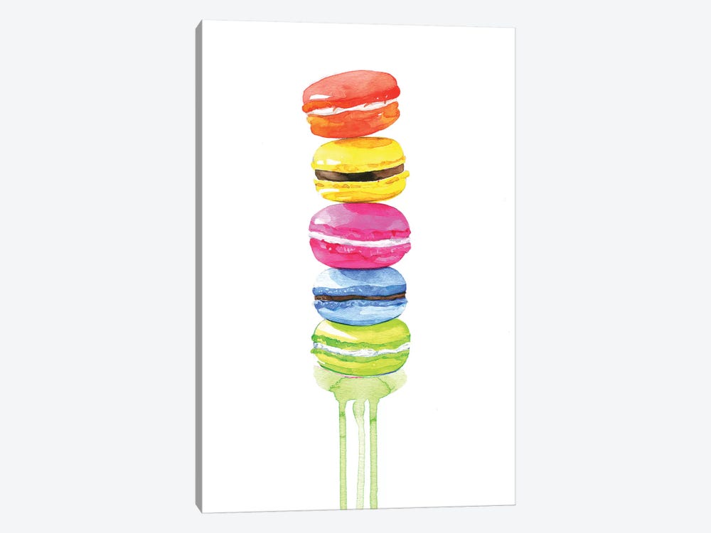 Macarons by Rongrong DeVoe 1-piece Canvas Art Print