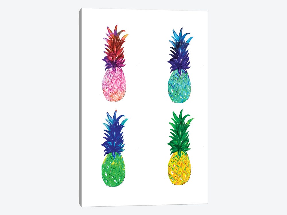 Pineapple by Rongrong DeVoe 1-piece Canvas Art