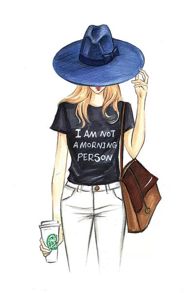 Foodie: I Am Not A Morning Person by Rongrong DeVoe