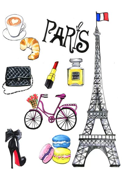 Towers: Paris by Rongrong DeVoe