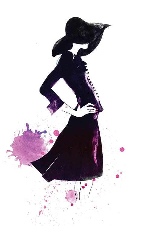 Shadow Girl by Rongrong DeVoe wall art