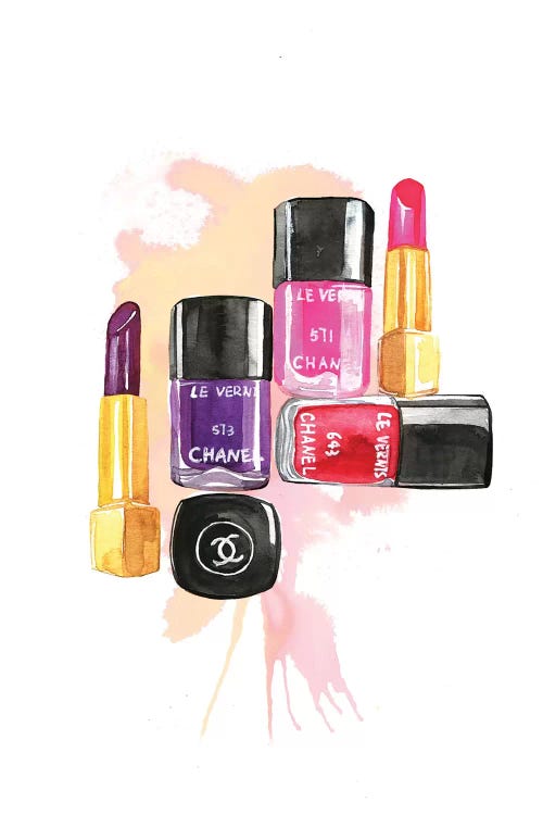 Nail Polish And Lipstick