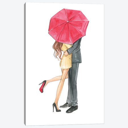 Love Is In The Air Canvas Print #RDE89} by Rongrong DeVoe Canvas Print