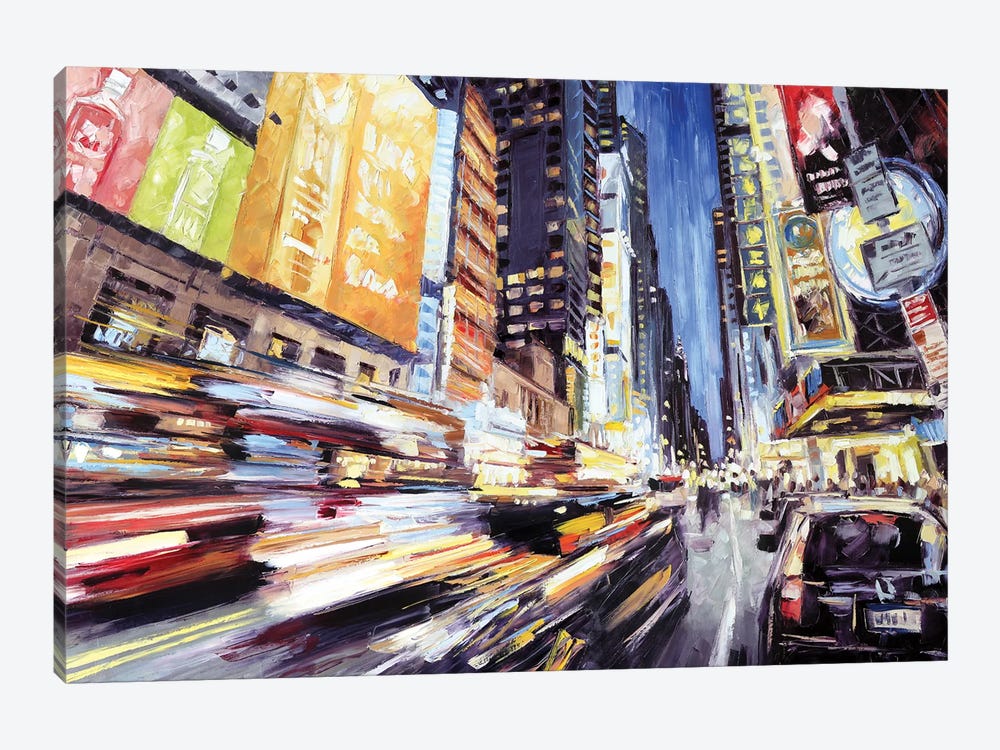 42nd Street 2 by Roger Disney 1-piece Canvas Artwork