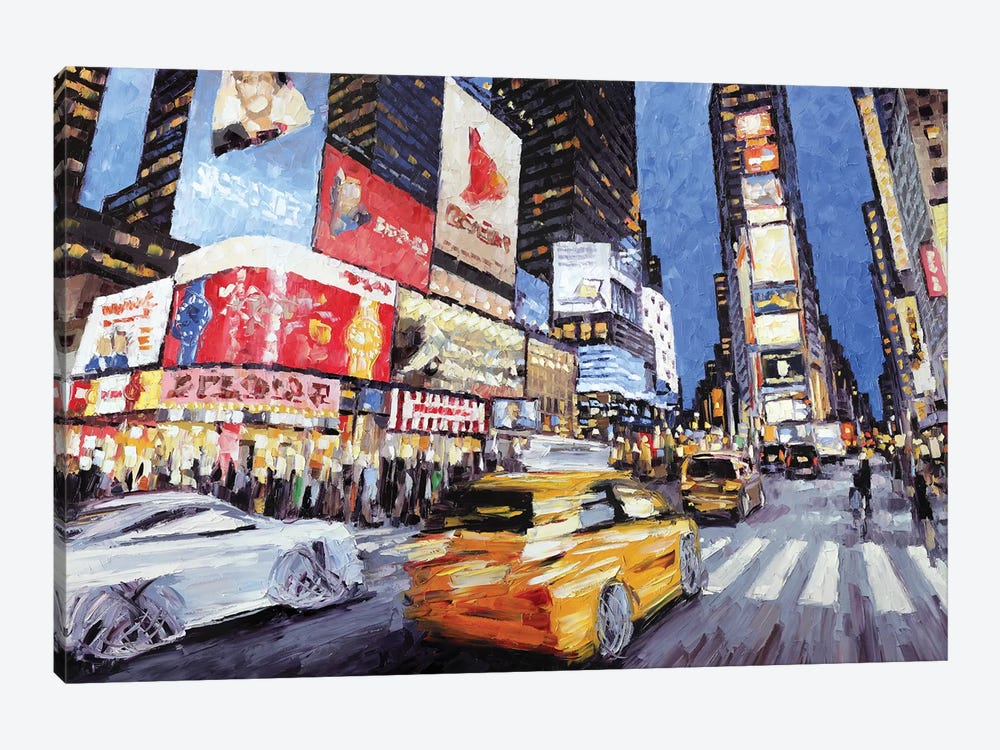 45th & Broadway by Roger Disney 1-piece Canvas Art Print