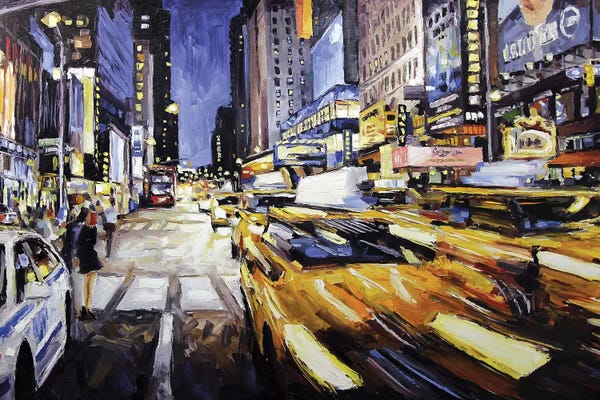 Times Square: 48th & 7th Avenue by Roger Disney