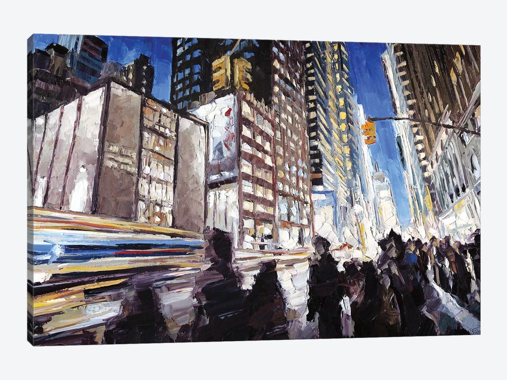 7th Ave & 40th by Roger Disney 1-piece Canvas Art