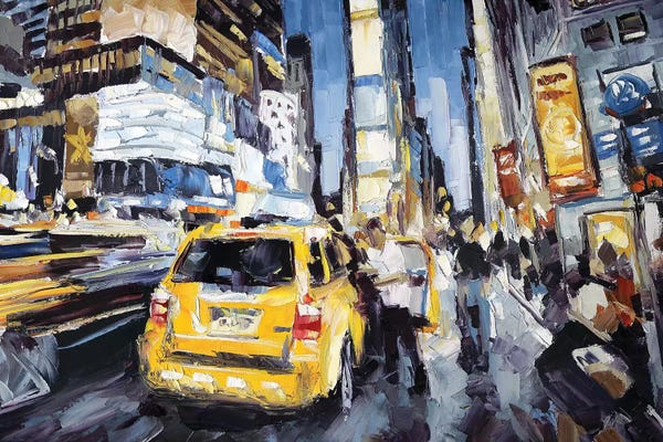 Times Square: 7th Ave & 45th by Roger Disney