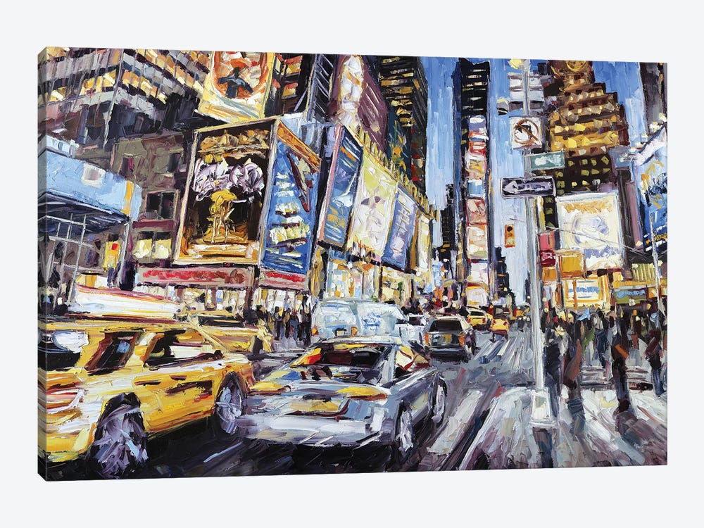 7th Ave & 46th by Roger Disney 1-piece Canvas Artwork