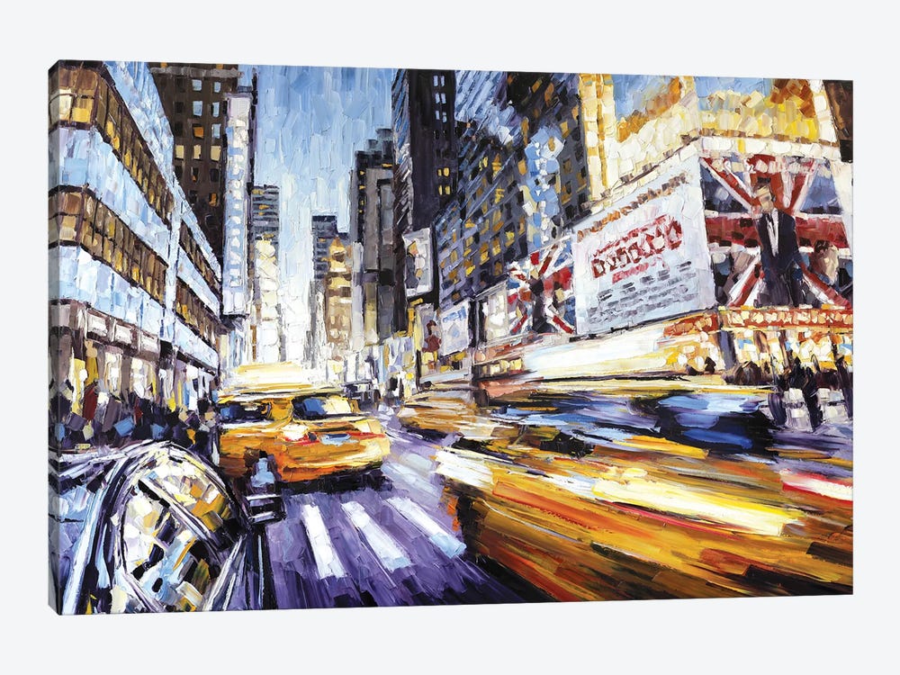 7th Ave & 50th by Roger Disney 1-piece Art Print