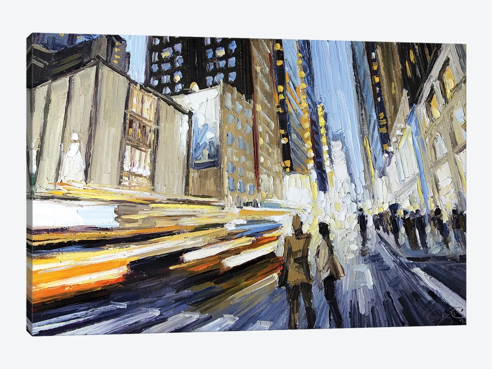 7th Ave North Of 40th by Roger Disney 1-piece Canvas Wall Art