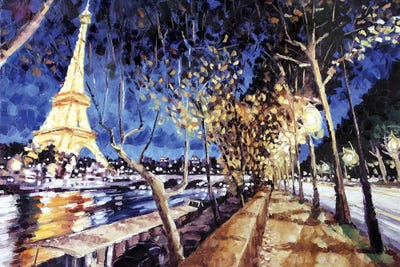 Avenue De New York by Roger Disney art print