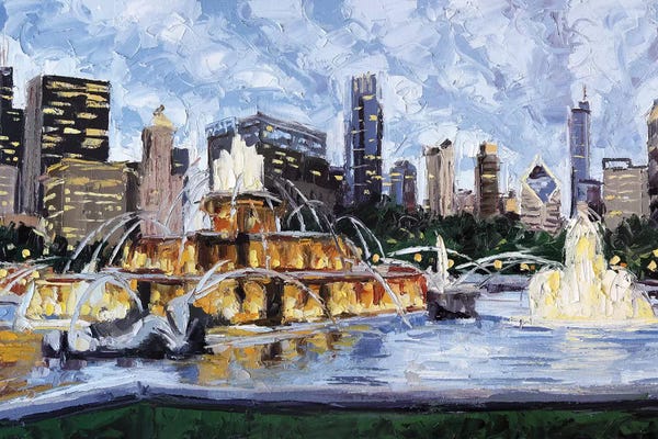 Fountains: Buckingham Fountain by Roger Disney
