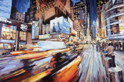 East Of 42nd And 8th by Roger Disney acrylic art print